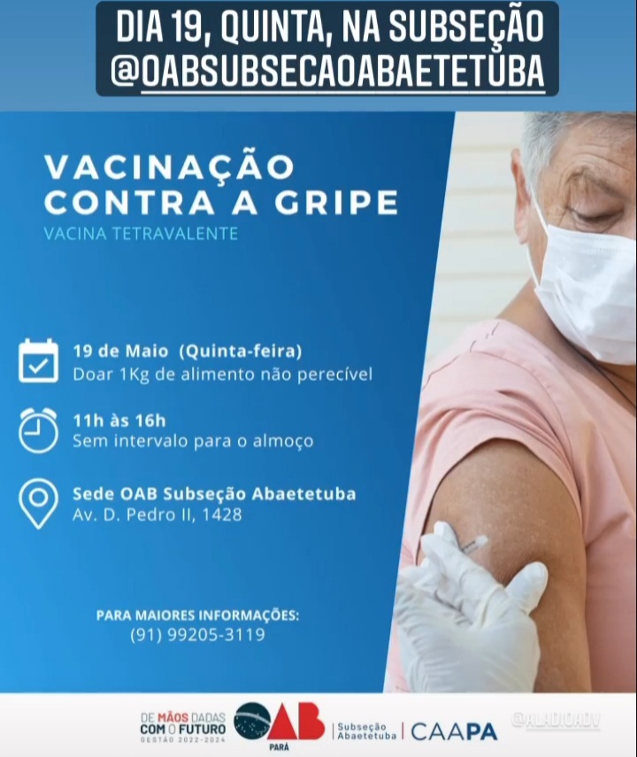 Vacinação Contra a Gripe em Abaetetuba